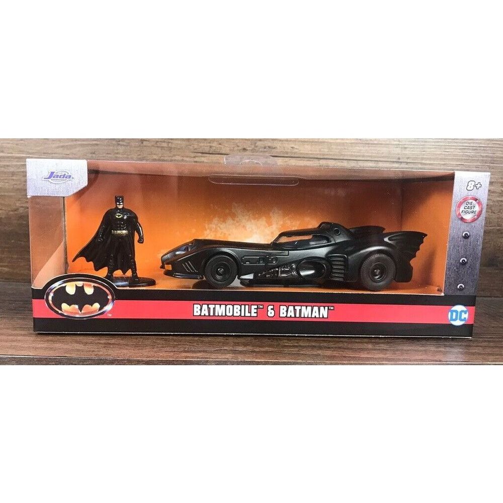 Batmobile & Batman 1989 Jada Diecast Car New